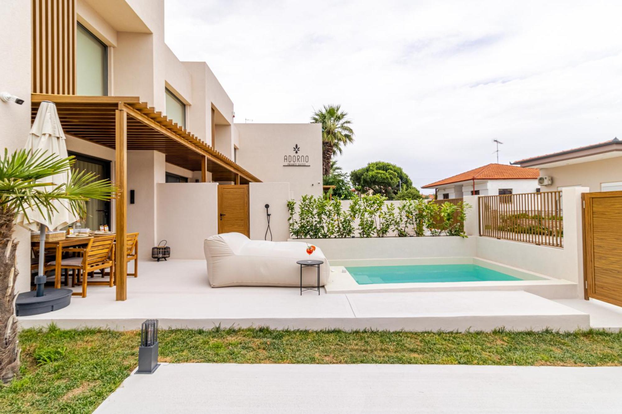 Adorno Private Suites Only Adults & Kids 12 Plus Vrasná 外观 照片