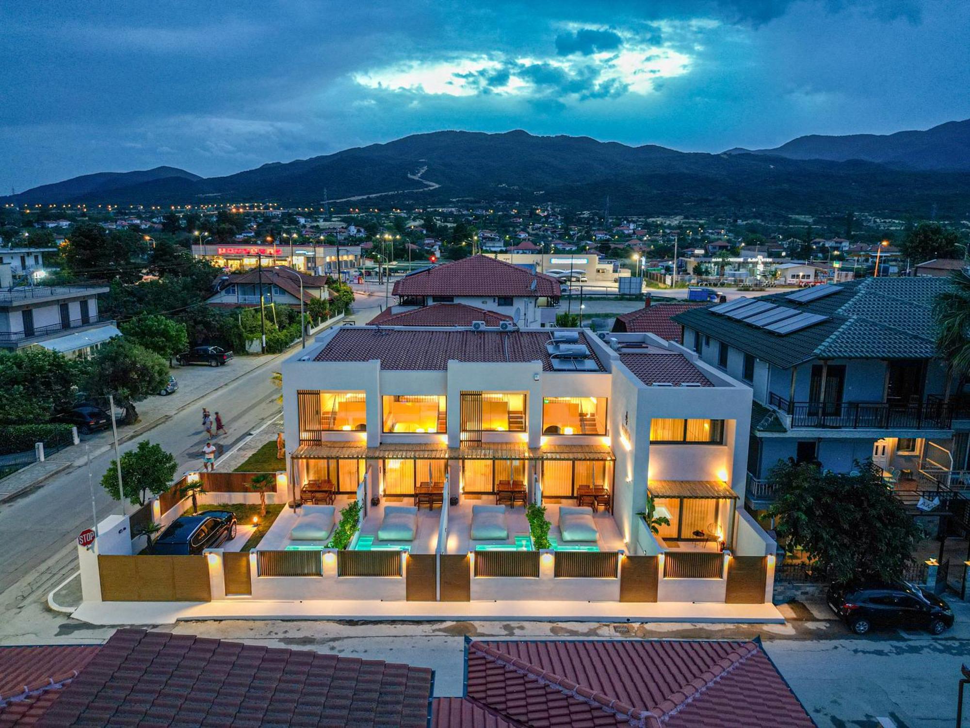 Adorno Private Suites Only Adults & Kids 12 Plus Vrasná 外观 照片