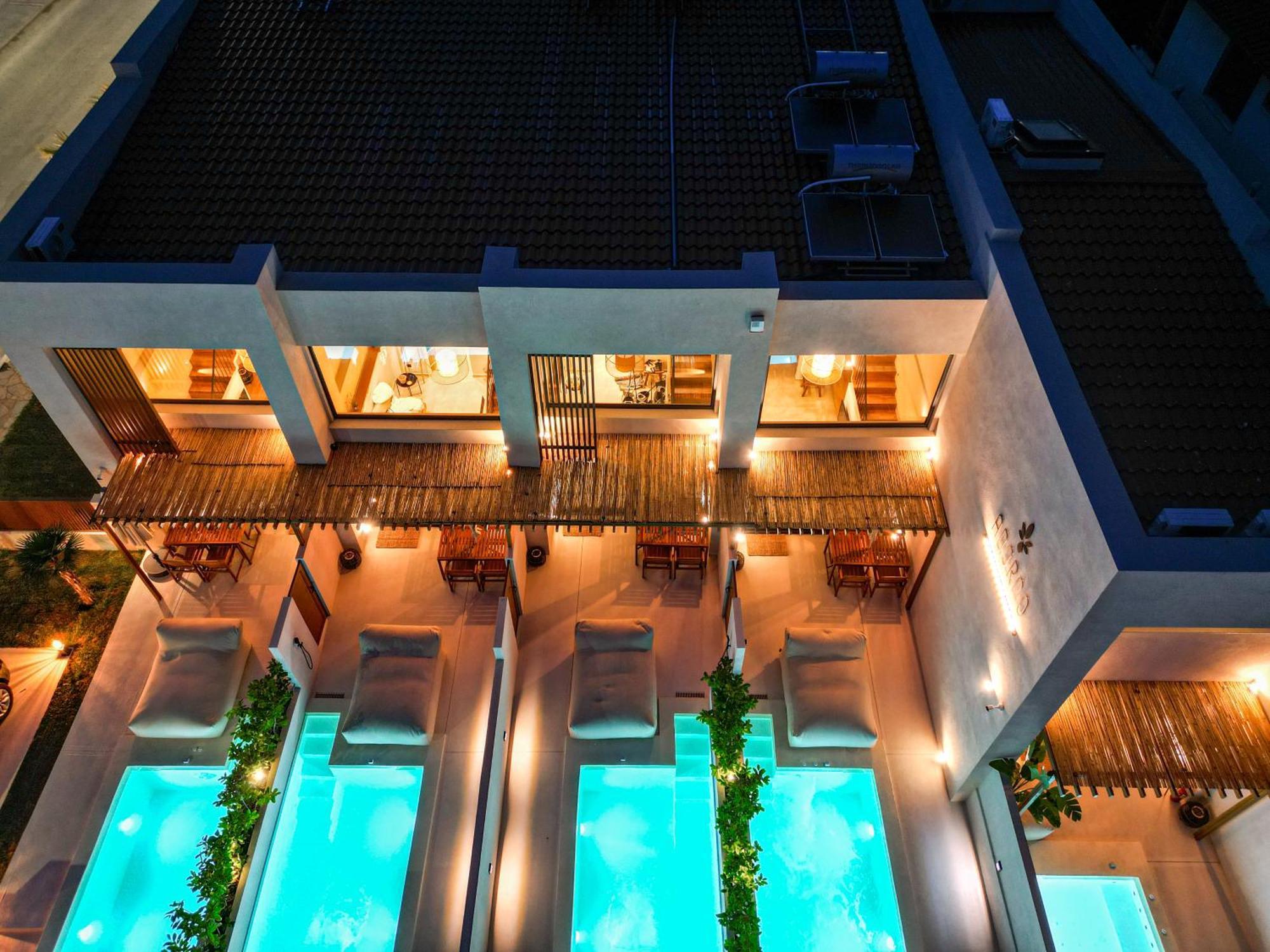 Adorno Private Suites Only Adults & Kids 12 Plus Vrasná 外观 照片