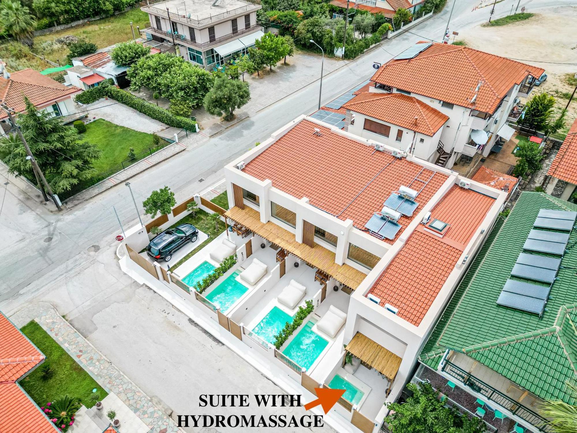 Adorno Private Suites Only Adults & Kids 12 Plus Vrasná 外观 照片